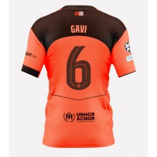 Barcelona Paez Gavi #6 Tredje Tröja 2025-26 Korta ärmar